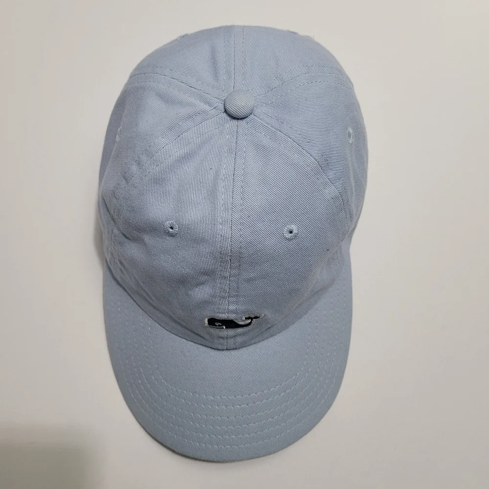Vineyard Vines Blue Baseball Cap Classic Six-Panel Design - Picture 5 of 8
